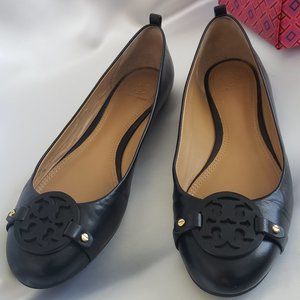 Tory Burch Gabriel Leather Ballet Flat (Womens) - 10 M